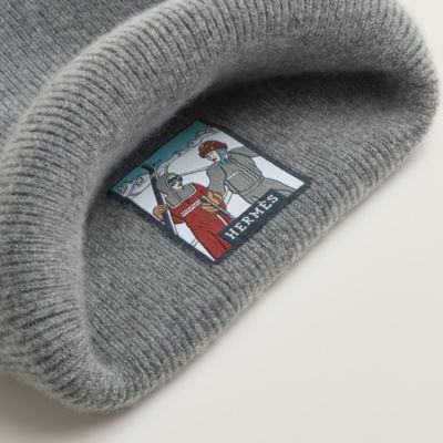 雑誌表紙掲載人気商品⭐︎HERMES ヘアバンド M ブラウン・ホワイト ヘアバンド 《エルザ》 《ワイルド・シンガポール》 | Hermès